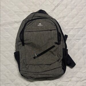 Gray Backpack for Men